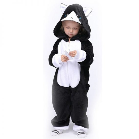 Furries Costume Kids Cute Cat Pajamas - MYanimec