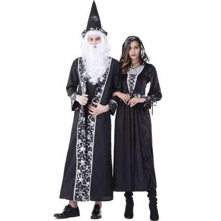Witch Halloween Costume Adult Couple Outfit
