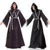 Black Witch Costume Adult  Halloween Couple Outfit
