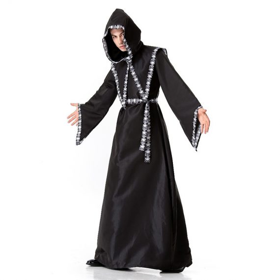 Black Witch Costume Adult  Halloween Couple Outfit