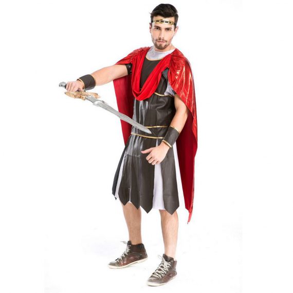 Spartan Warrior Costume Couples Halloween Outfit