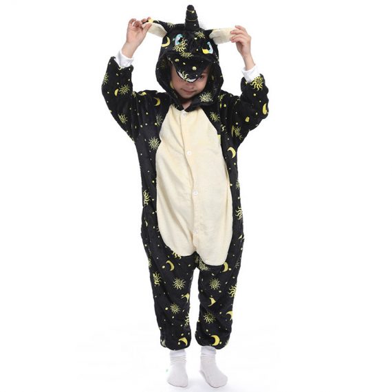 Kids Unisex Unicorn Furries Costume