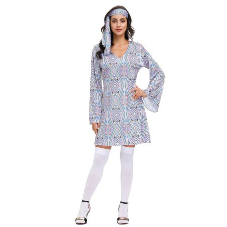 50s Vintage Dresses Female Hip Hop Dance Costumes