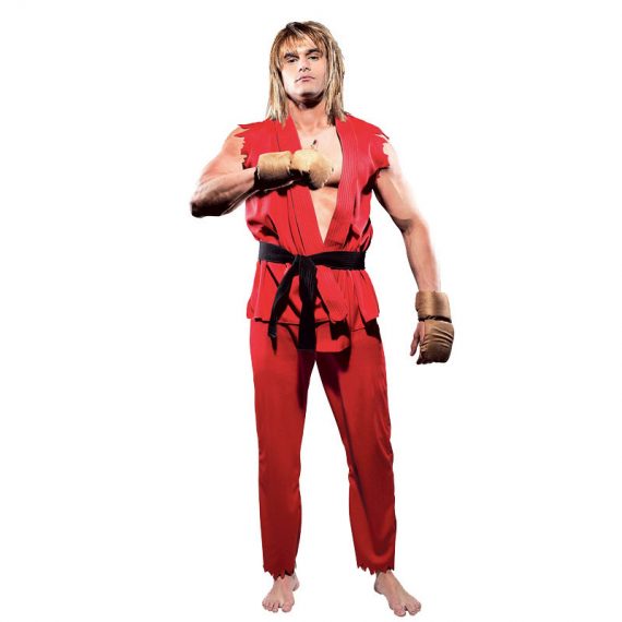 Street Fighter Ryu Halloween Costume For Mens