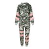 Adult Camo Costume Women Camouflage Bodysuit