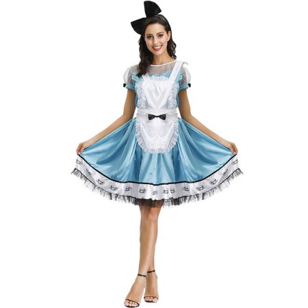 Adult Cat Maid Costumes Women Cosplay Suit