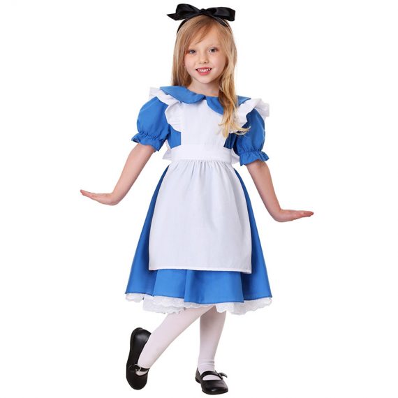 Kids Sweet Maid Halloween Costumes