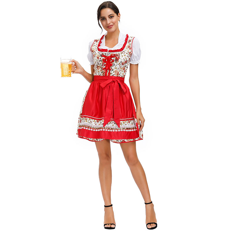 Adult Women's Miss Oktoberfest Plus Size  Costume