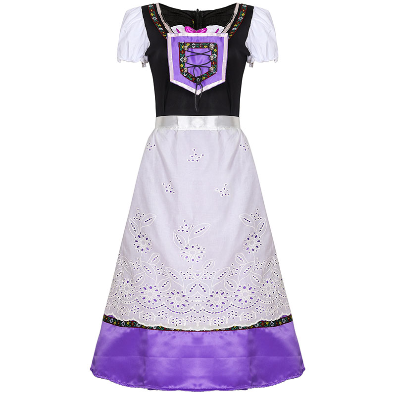 Adult Oktoberfest Dress Female Beer Maid Costume