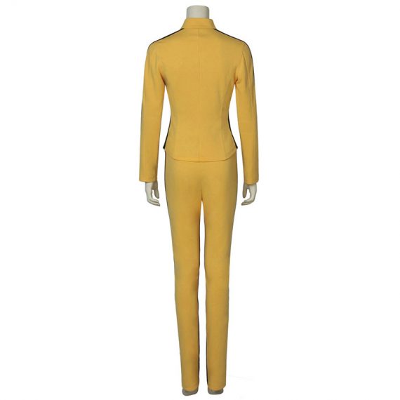 Kill Bill Costume Movie Yellow Suit For Women