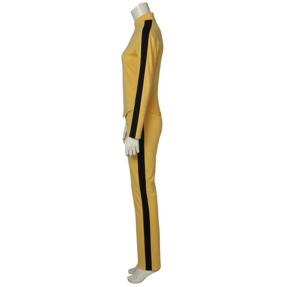 Kill Bill Costume Movie Yellow Suit For Women