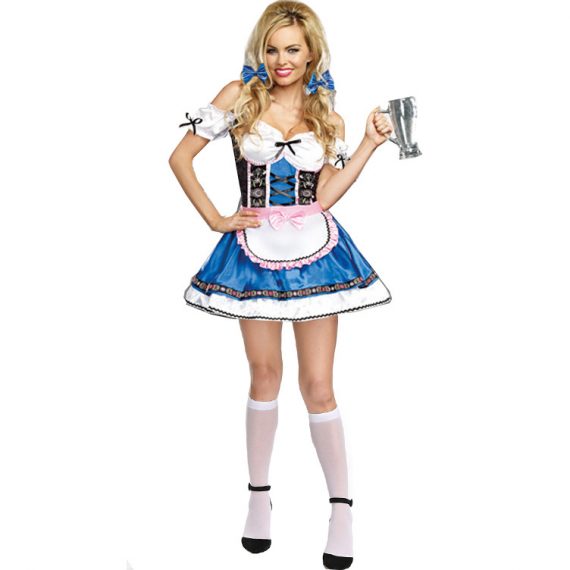 Adult Oktoberfest Costume German Beer Girls Outfit