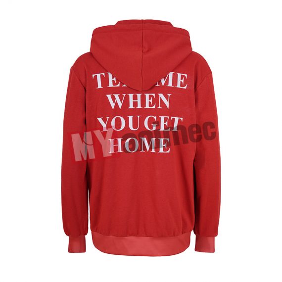 Adult Text Me When You Get Home Hoodie Suit