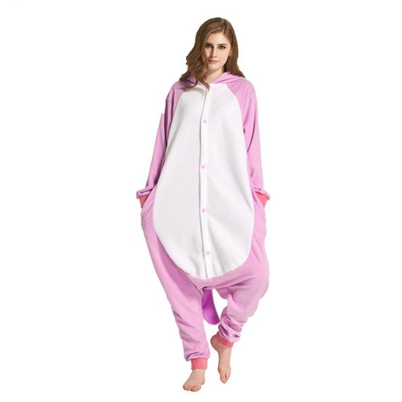 Cute Uniscorn Costume Furry Bodysuit For Women And Girls