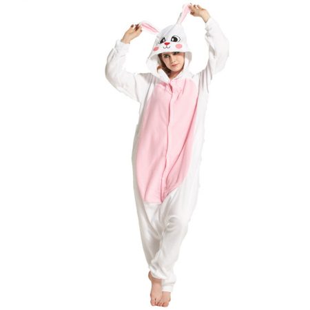 Female Furries Costume Adult Cute Bunny Bodysuit