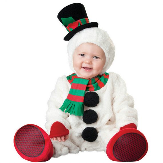 Infant Baby Snowman Costume Outfit
