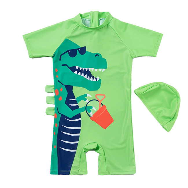 Cool Boys Dinosaur Swimsuit MYanimec   1 1 B25 