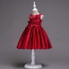 Halloween Red Princess Costumes Girls Dress