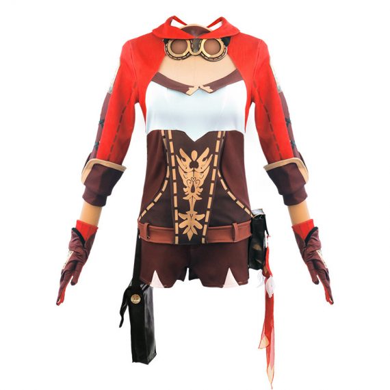Genshin Impact Amber Costume Cosplay