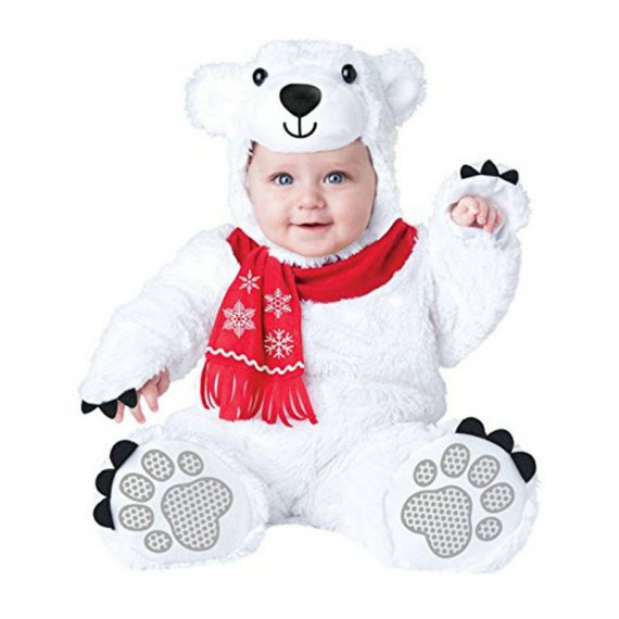 Infant Baby Polar Bear Costume Outfit