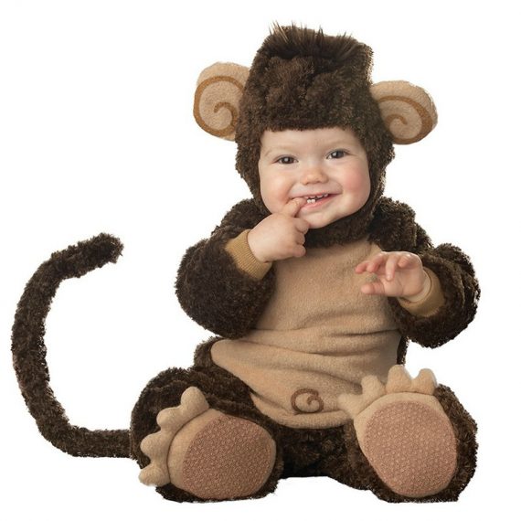 Infant Baby Monkey Costume Outfit