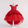 Red Princess Costumes Girls Dress Skirt
