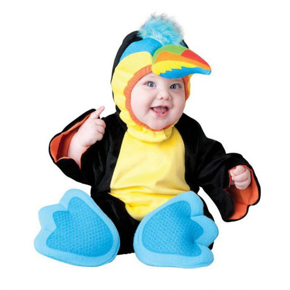 Infant Baby Parrot Costume Outfit