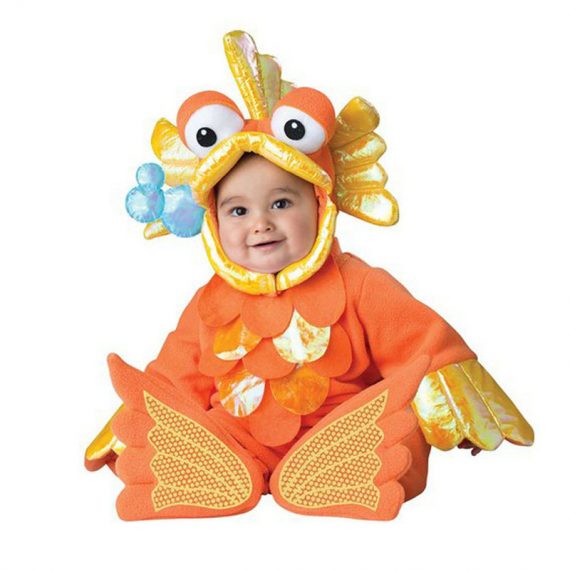 Infant Baby Goldfish Costume Outfit