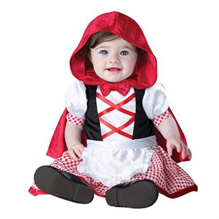 Infant Baby Little Red Riding Hood Halloween Costume Outfit