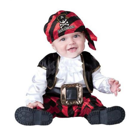 Infant Baby Pirate Halloween Costume Outfit