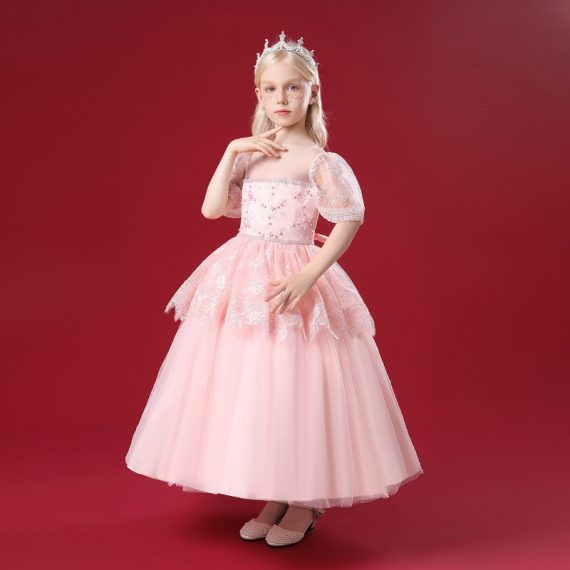 Princess Pink Costumes Dress Outfit