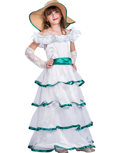 Rapunzel Princess Costume For Girls - Purple Dress Up Set With Crown, Wand & Accessories - View #6