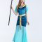 Womens Queen Of Egypt Costume Egyptian Dress