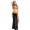 Womens Princess Leia Gold Bikini Cosplay Costume