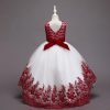 Princess Red Costumes Dress For Girls