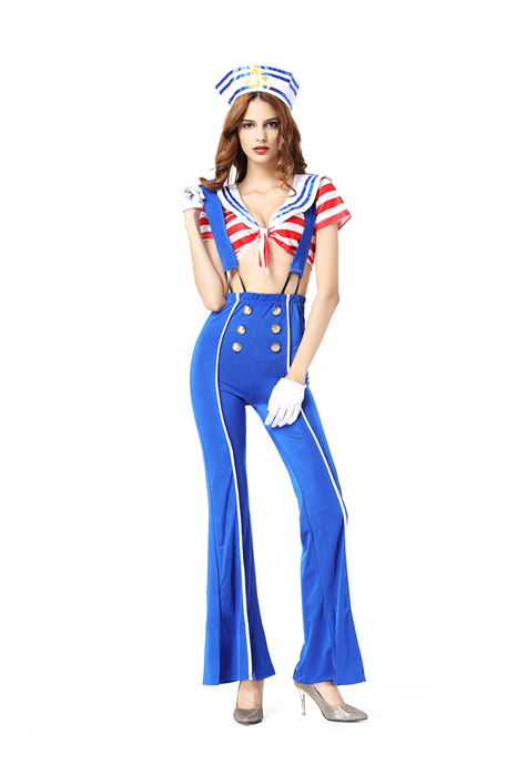 Womans Navy Style Costume
