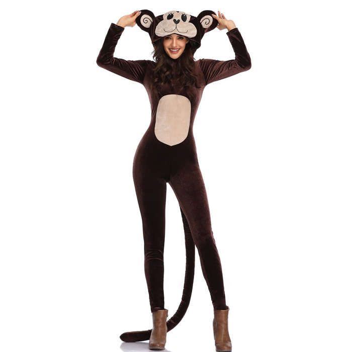 Adults Monkey Halloween Costume - MYanimec