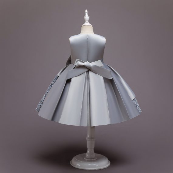 Gray Princess Dress Girls Costumes Outfit