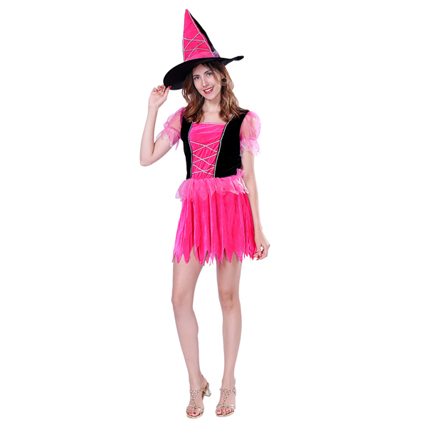 Black and Pink Witch Costume