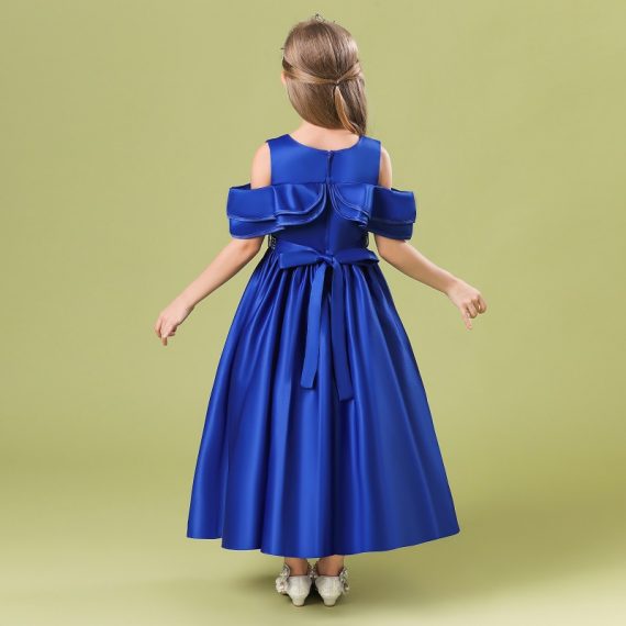 Princess Blue Costumes Dress Outfit