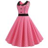 Adult 60s Costume VintageElegant Dress For Women