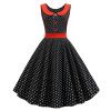 Adult 60s Costume VintageElegant Dress For Women