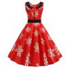 Adult Female 60s Costume Vintage Elegant Dress