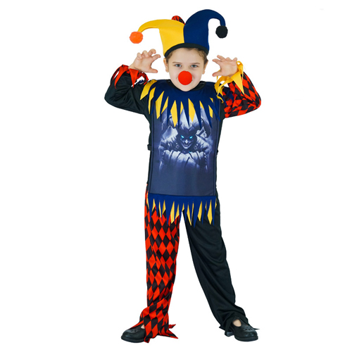 Kids Funny Clown Costumes Boys Outfit
