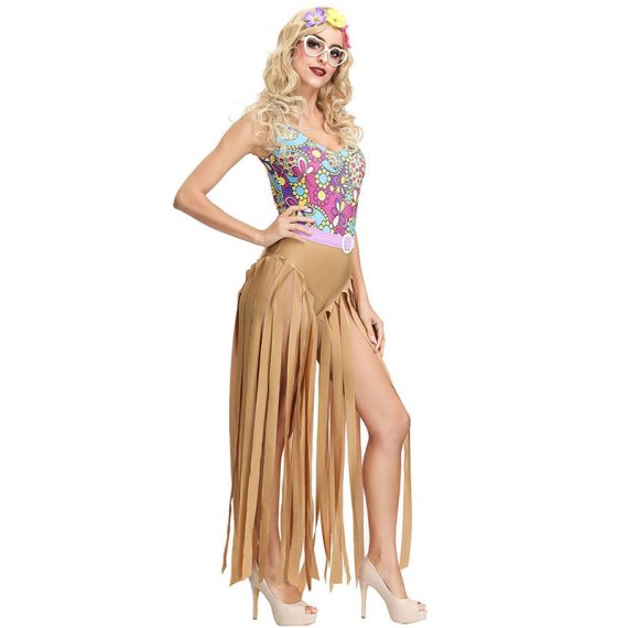 Adult 70s Outfits Female Halloween Disco Dress