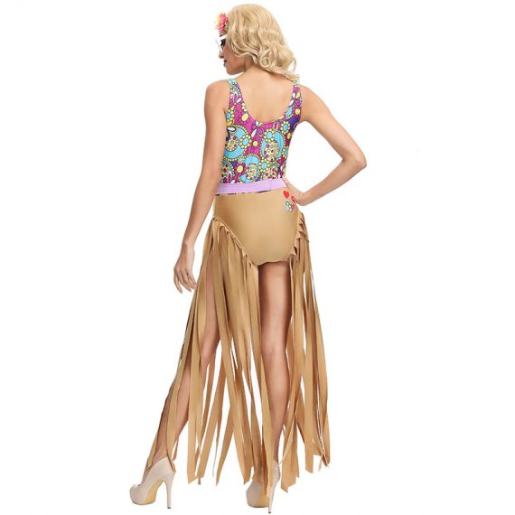 Adult 70s Outfits Female Halloween Disco Dress