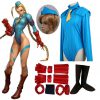 Adult Women Street Fighter Cosplay Suit Cammy Costume