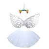 Halloween Girls Unicorn Outfit Angel Costumes For Kids