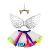 Halloween Girls Unicorn Outfit Angel Costumes For Kids