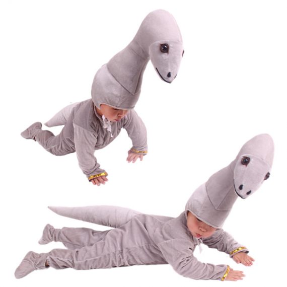 Kids Cute Dinosaur Costumes Diplodocus Bodysuit